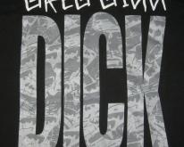  GREG GINN BLACK FLAG 1993 DICK TOUR  punk xl