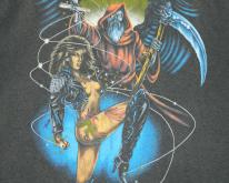  80S FANTASY HEAVY METAL WOMAN WIZARD 