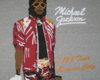  MICHAEL JACKSON 1984 TOUR  LARGE concert 80S 