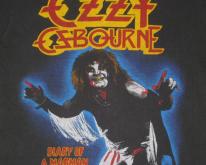  OZZY OSBOURNE 1981 DIARY OF A MADMAN Promo 