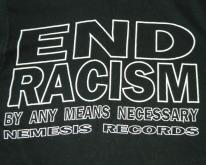 NEMESIS RECORDS 80S  END RACISM NOW! INSTED