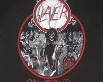  SLAYER 1986 TOUR  Reign In Pain blood 80s