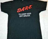  80S D.A.R.E. TO KEEP KIDS OFF DRUGS  sXe dare