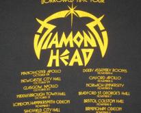 DIAMOND HEAD 1982 BORROWED TIME TOUR  concert
