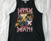  NAPALM DEATH TANK TOP 1991 US TOUR  