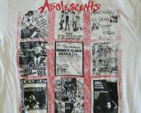  ADOLESCENTS 80S  TOUR BLACK FLAG CIRCLE JERKS