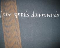 1996 LOVE SPIRALS DOWNWARDS SIDEWAYS FOREST  