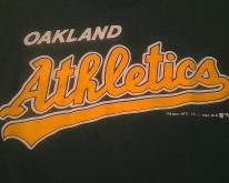  1987 Oakland Athletics baseball  soft Trench