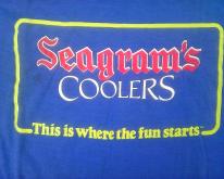 1986 SEAGRAMS COOLERS   