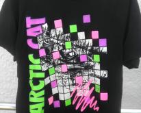80s ARCTIC CAT Snowmobile   neon puffy pink