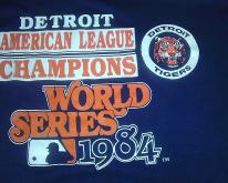  1984 DETROIT TIGERS American League champs 