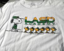 SNOOPY Sheriff peanuts Los Angeles 80s  