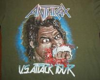  Anthrax U.S. Attack Tour 1983 concert  S 