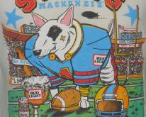 1987  Spuds Mackenzie Bud Light Football