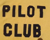  1980s Yellow Pilot Club 