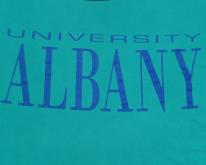  1980s University of Albany Aqua 