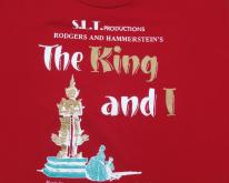  1990s The King and I Red L
