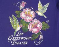  1990s Lee Greenwood Theatre Purple