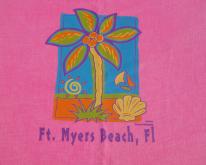 1990s Acid Washed Fort Myers FL Souvenir 