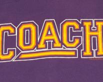  1993 90s COACH TV Show  Purple Television