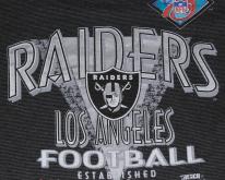  1990s LA RAIDERS Los Angeles NFL Football 
