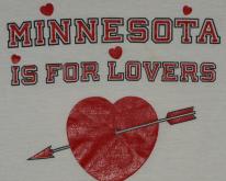  Minnesota Is For Lovers Heart Ringer 