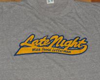 1980s Champion Late Night with Dave Letterman 