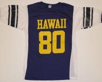  1980 HAWAII Football Jersey Mesh  80s