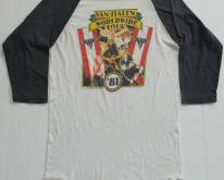  1981 VAN HALEN World Tour  1980s