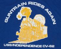 Guntrain Rides Again USS Independence Velva Sheen T