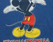 RARE  MICKEY MOUSE Backward Reverse PUNK 