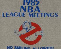  1980s NBA Basketball League Meetings 