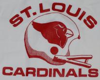  70s St. Louis Cardinals Football Helmet Logo 