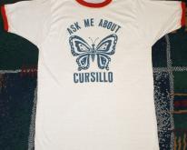  1980s Cursillo Butterfly Religious Ringer 