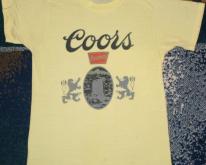  Coors Beer Advertising Yellow  Soft Thing 80'