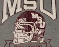  MSU Bulldogs Football Helmet Mississippi 
