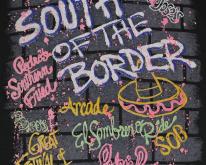  1980s South of the Border Graffiti Black 80s 