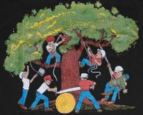  1990s Keebler Elf Tree Loggers  Lumberjack