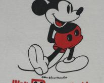 VIntage 1980s Mickey Mouse Walt Disney World Ringer 