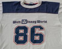  1980s 86 Walt Disney World White Blue