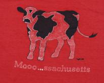 Massachusetts COW Mooo...ssachusetts Animal 