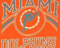 80's Miami Dolphins Champion Brand NFL Football 