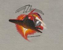  1986 ZZ TOP Afterburner Concert Tour Original 1980s 