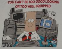  1990's DILBERT Office Comic Strip Cartoon 