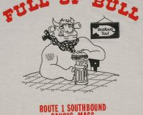  1980s FULL OF BULL Cow Restaurant 