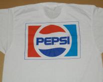  1980s PEPSI Logo Screen Stars Soft Thin  