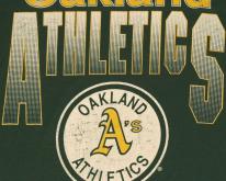  Oakland A's MLB Baseball Soft Thin 50/50 