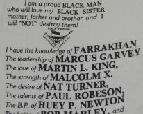 Black Man's Anthem BFFC  Malcolm X Bob Marley
