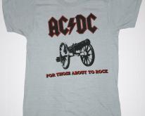 1981 AC/DC For Those About To Rock Original 
