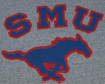  1980s SMU Mustangs College 50/50